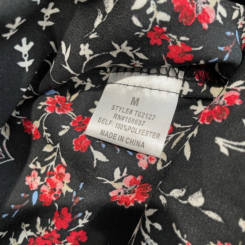 NWOT Aliceblue Delane Cross Front Shirt - Picture 6 of 6